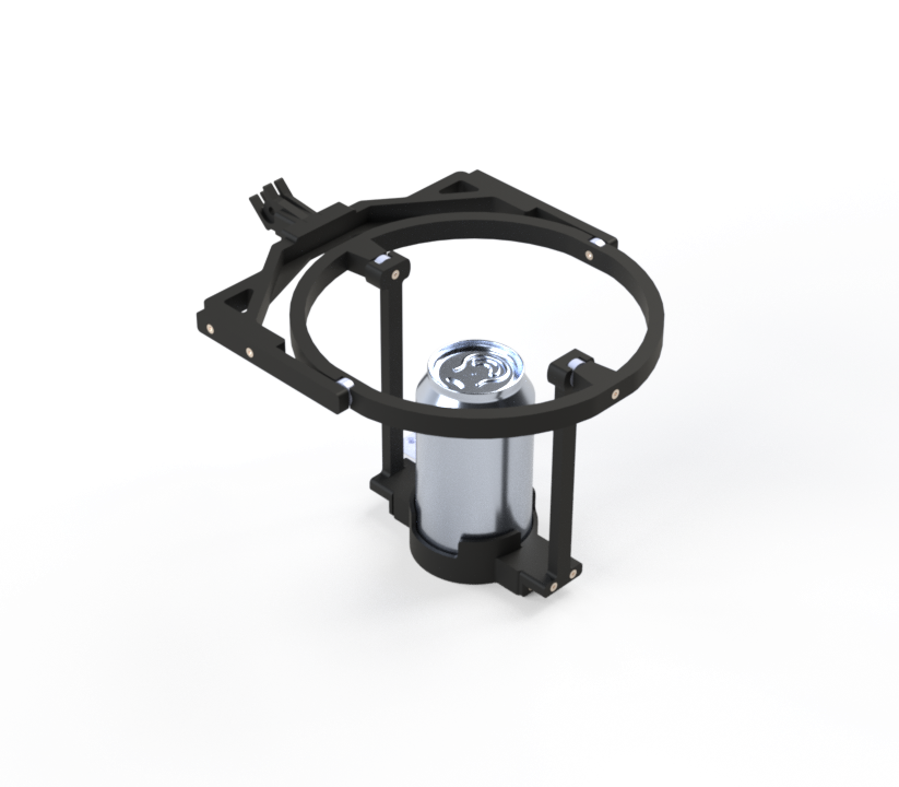 Iso-Fluidic Inertial Decoupler Mk 2.5 — 12 oz Can Configuration